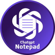 ChatGPT Notepad Logo