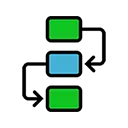 Flowchart Maker - Chrome Extension Logo