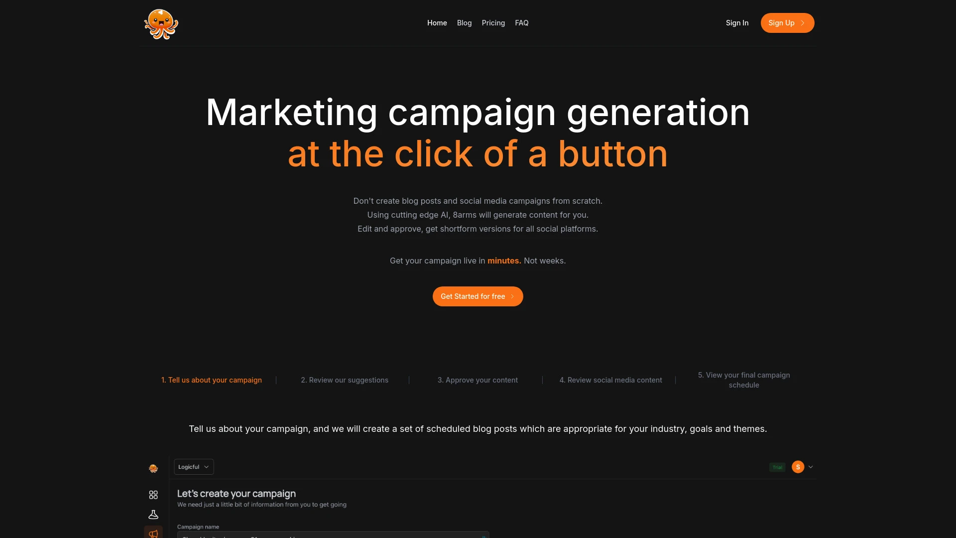 8arms.ai - AI Tool Ocean