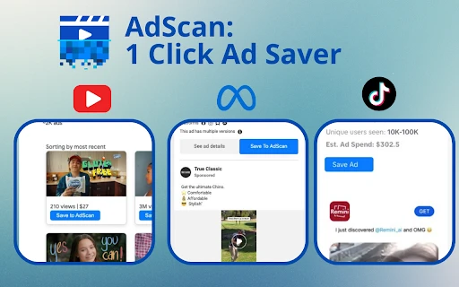 AdScan - Chrome Extension - AI Tool Ocean
