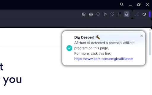 AfiHunt AI - Chrome Extension - AI Tool Ocean