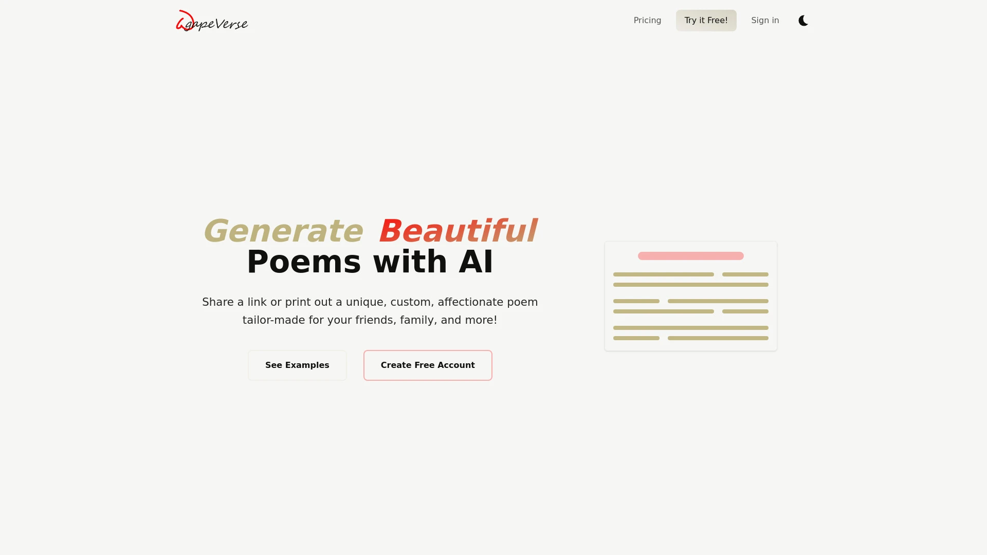 AgapeVerse - AI Tool Ocean