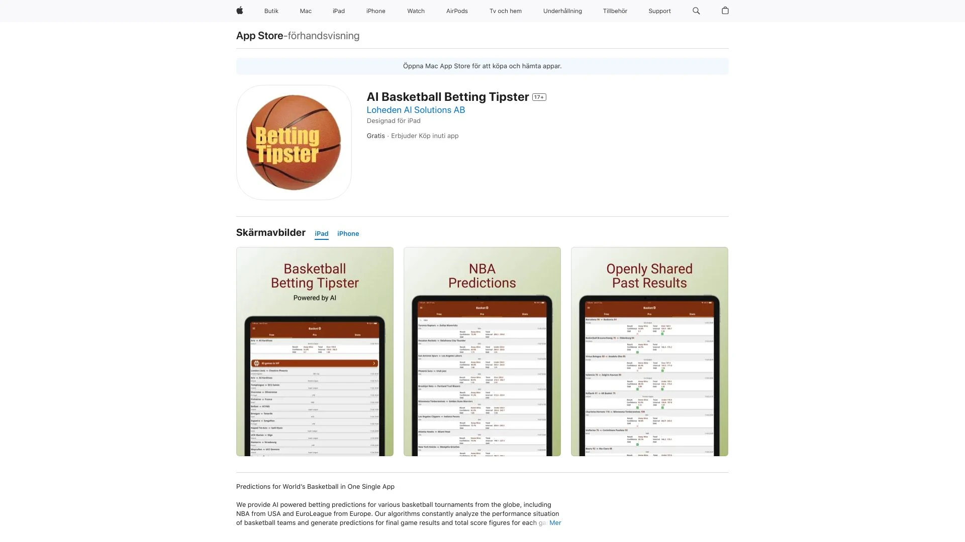 AI Basketball Betting Tipster - AI Tool Ocean