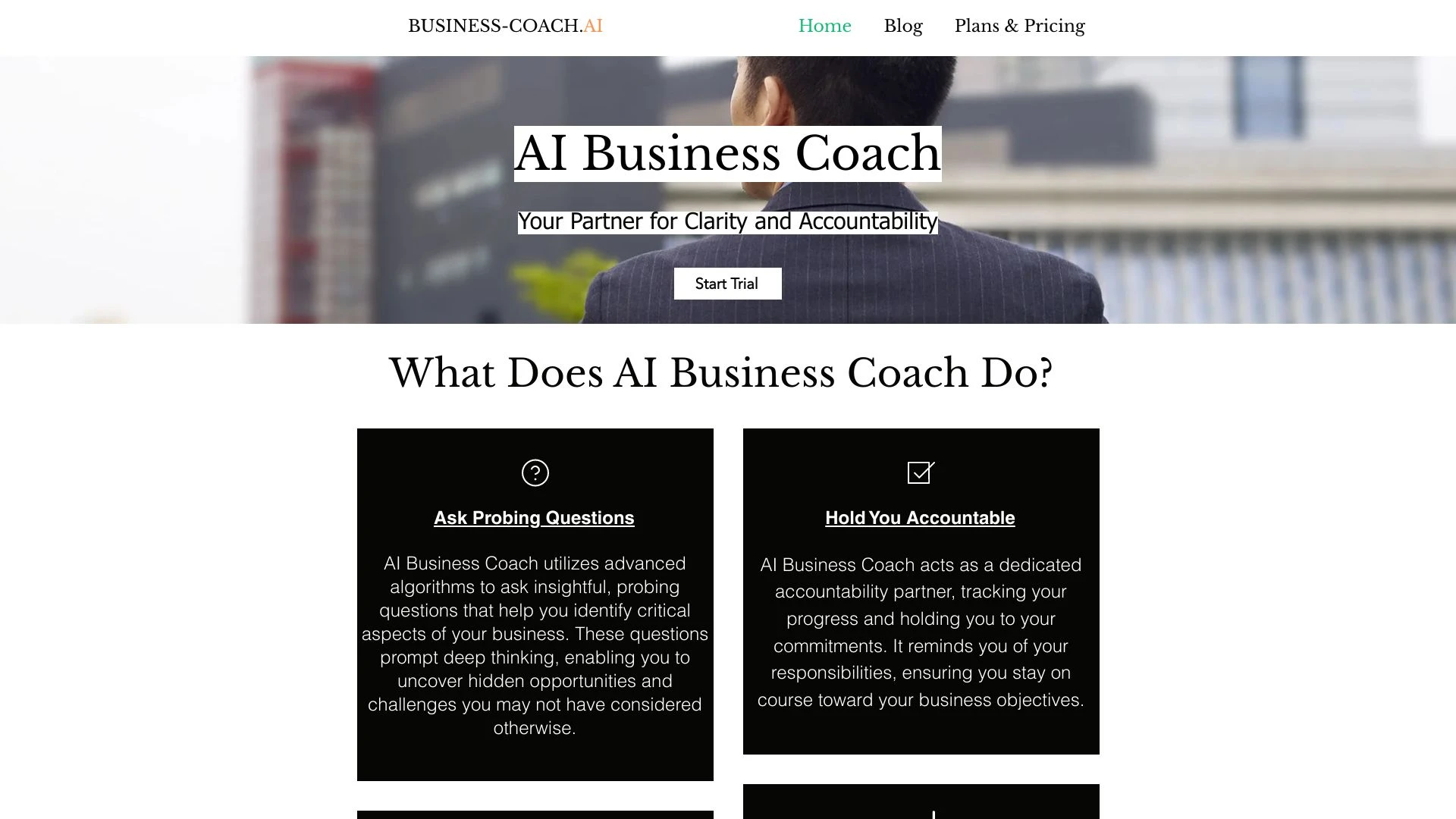 AI Business Coach - AI Tool Ocean