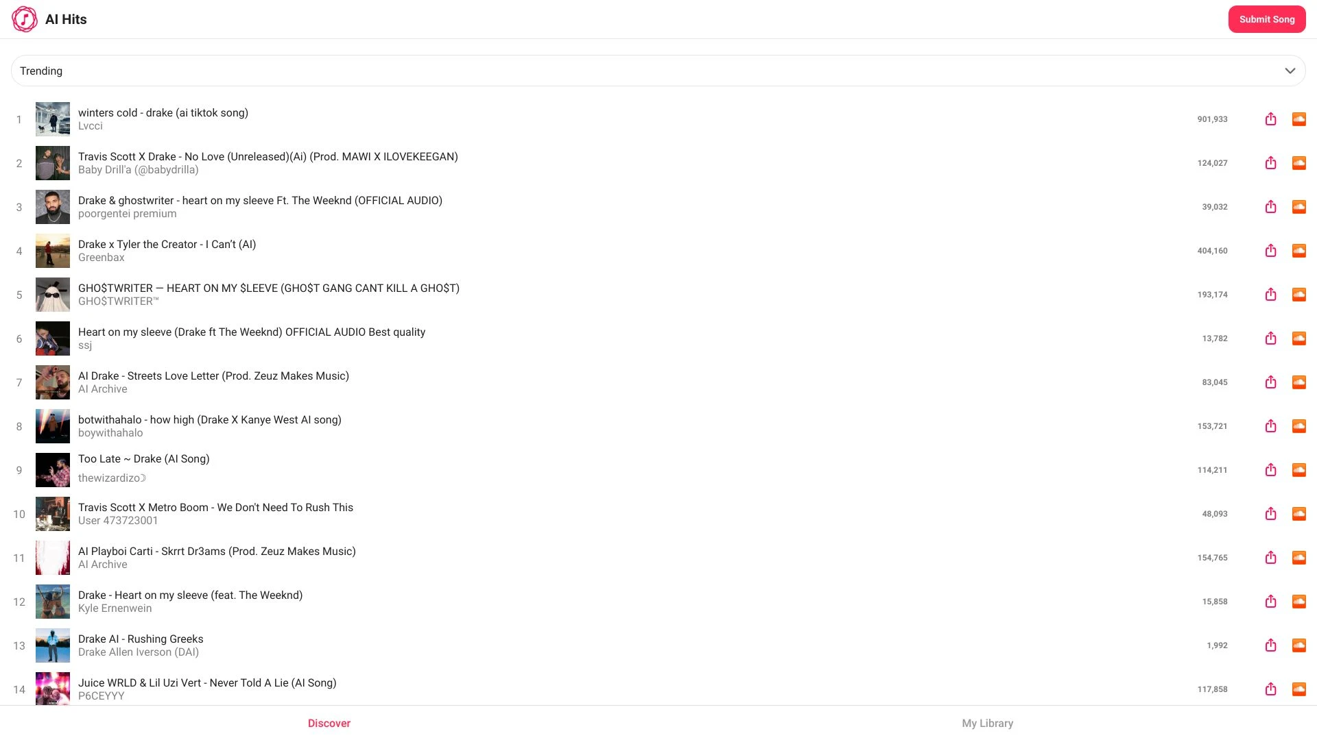 AI Hits - AI Tool Ocean