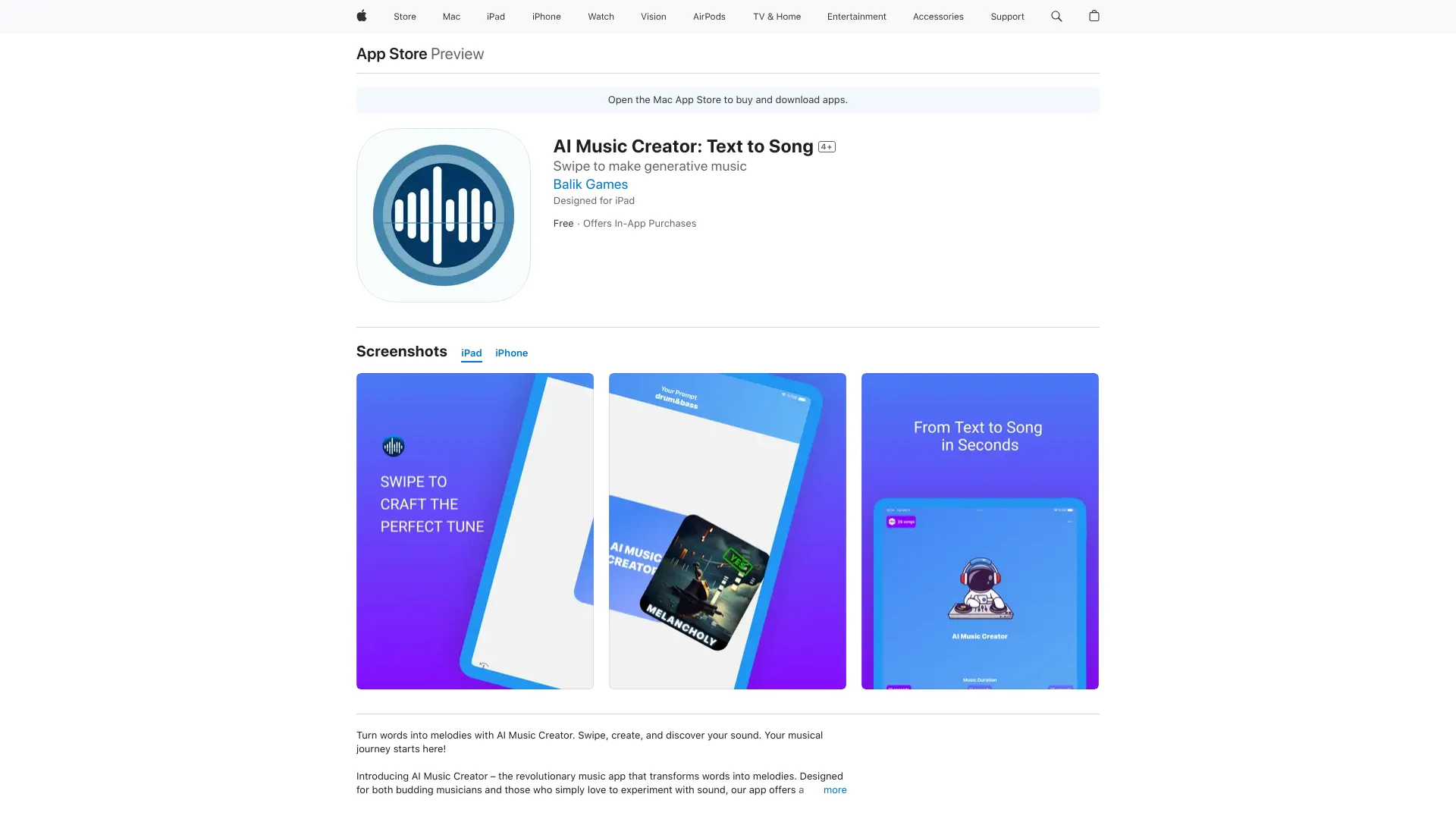 AI Music Creator: Text to Song - AI Tool Ocean