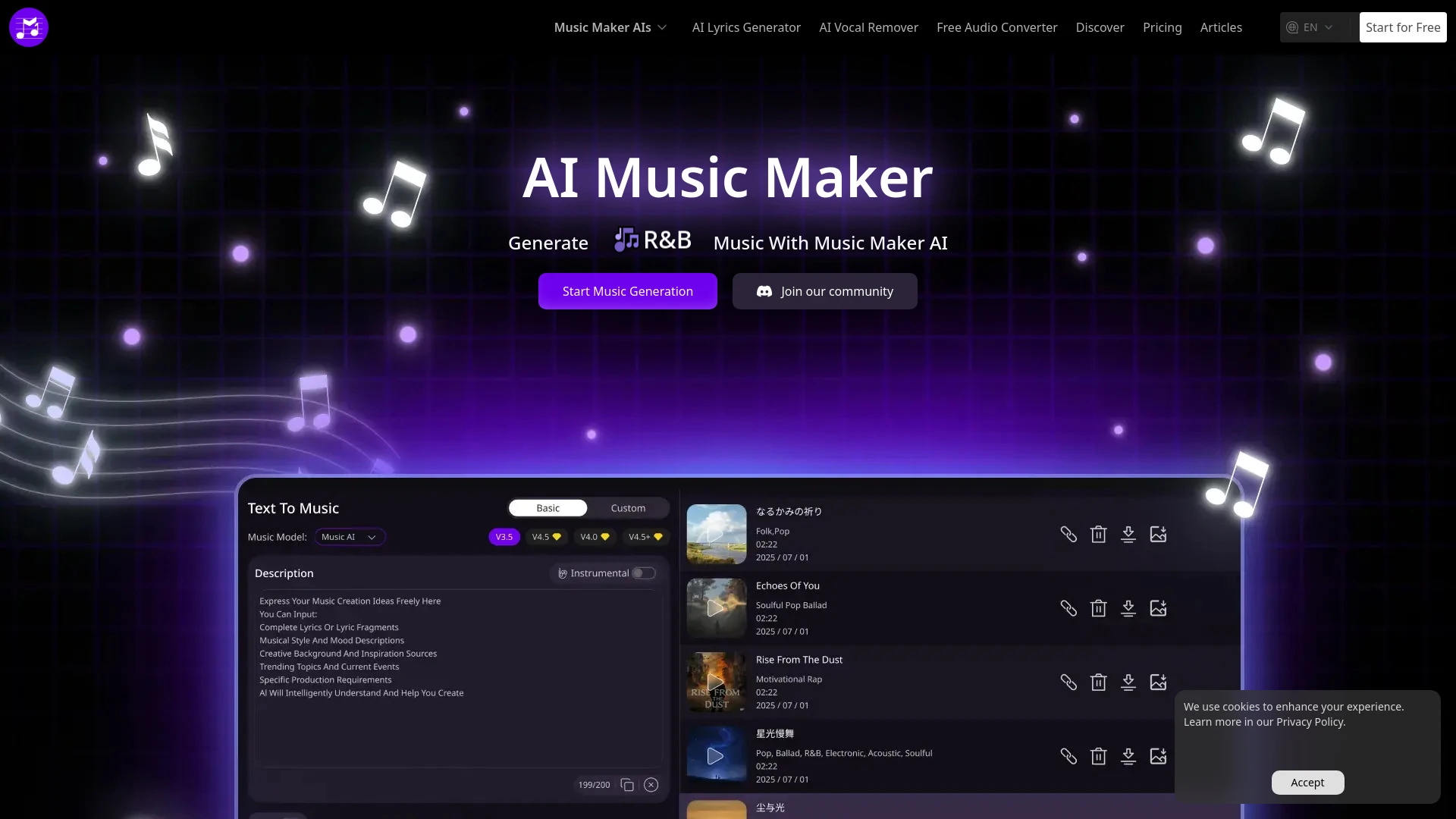 AI Music Maker - AI Tool Ocean