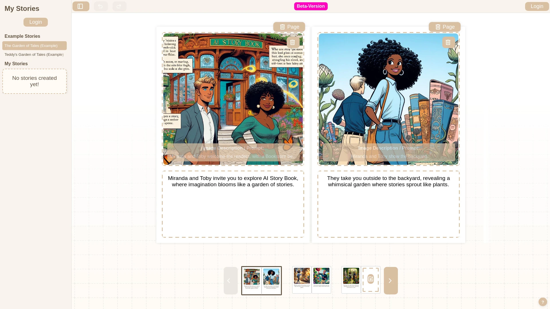 AI Story Book - AI Tool Ocean