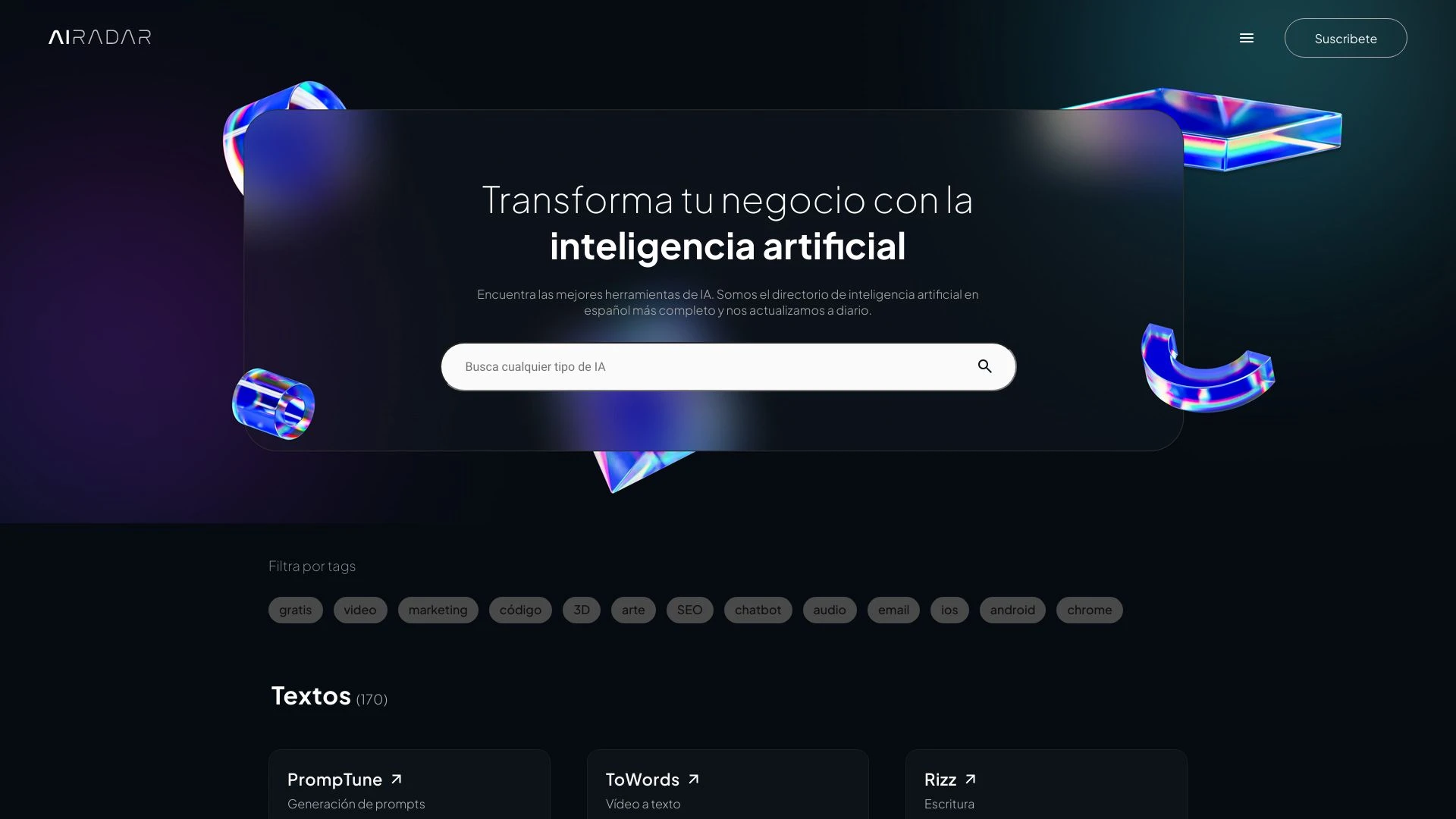AIRADAR - AI Tool Ocean