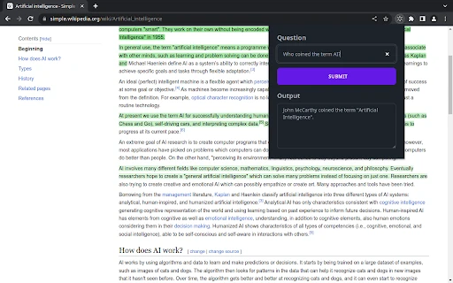 AIskNet - Chrome Extension - AI Tool Ocean