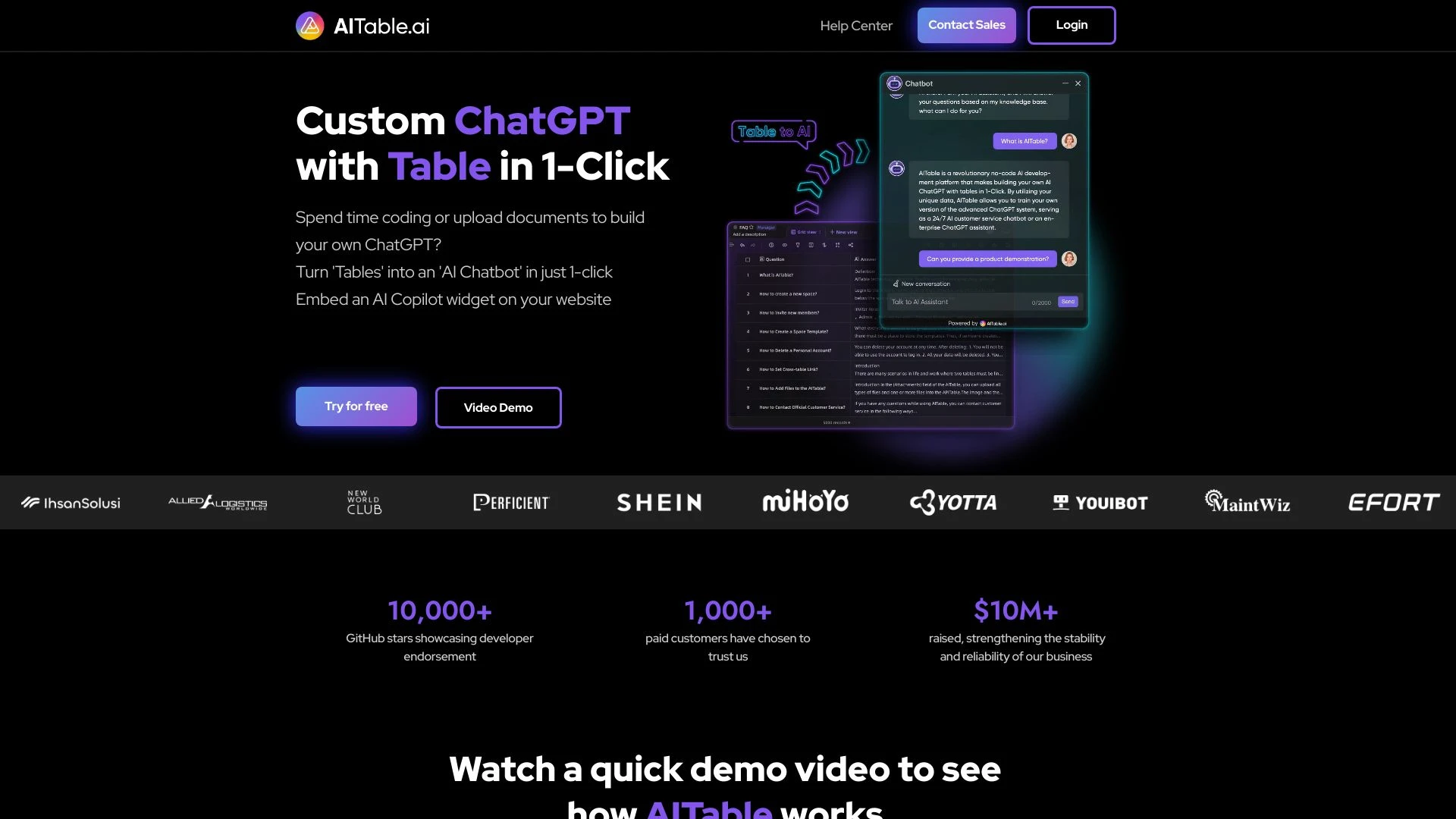 AITable.ai - AI Tool Ocean