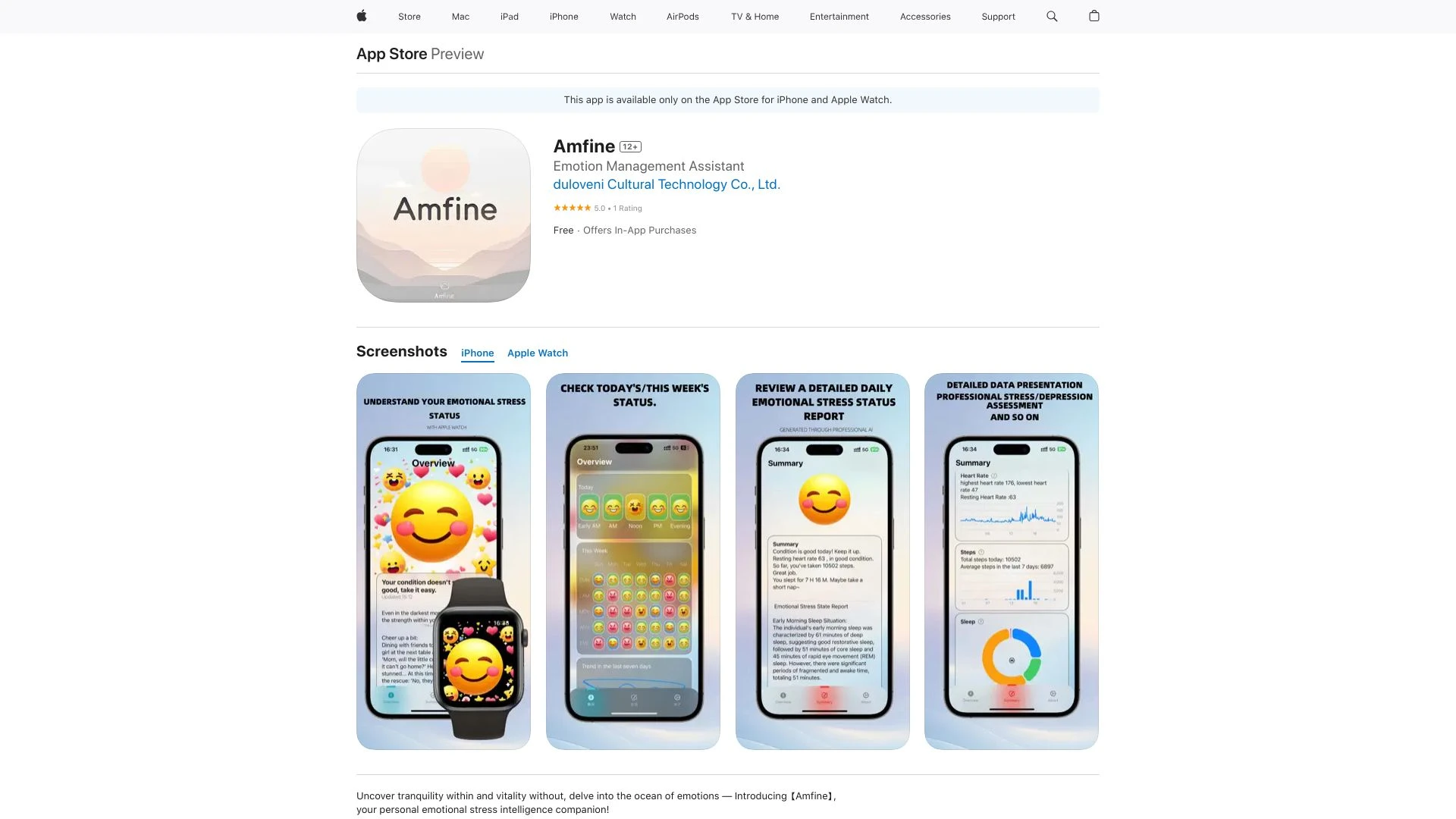 Amfine - AI Tool Ocean