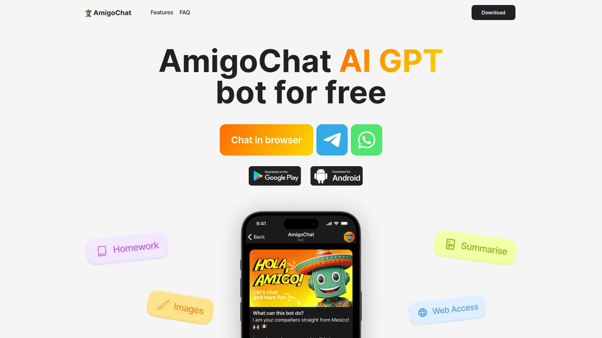 AmigoChat - AI Tool Ocean