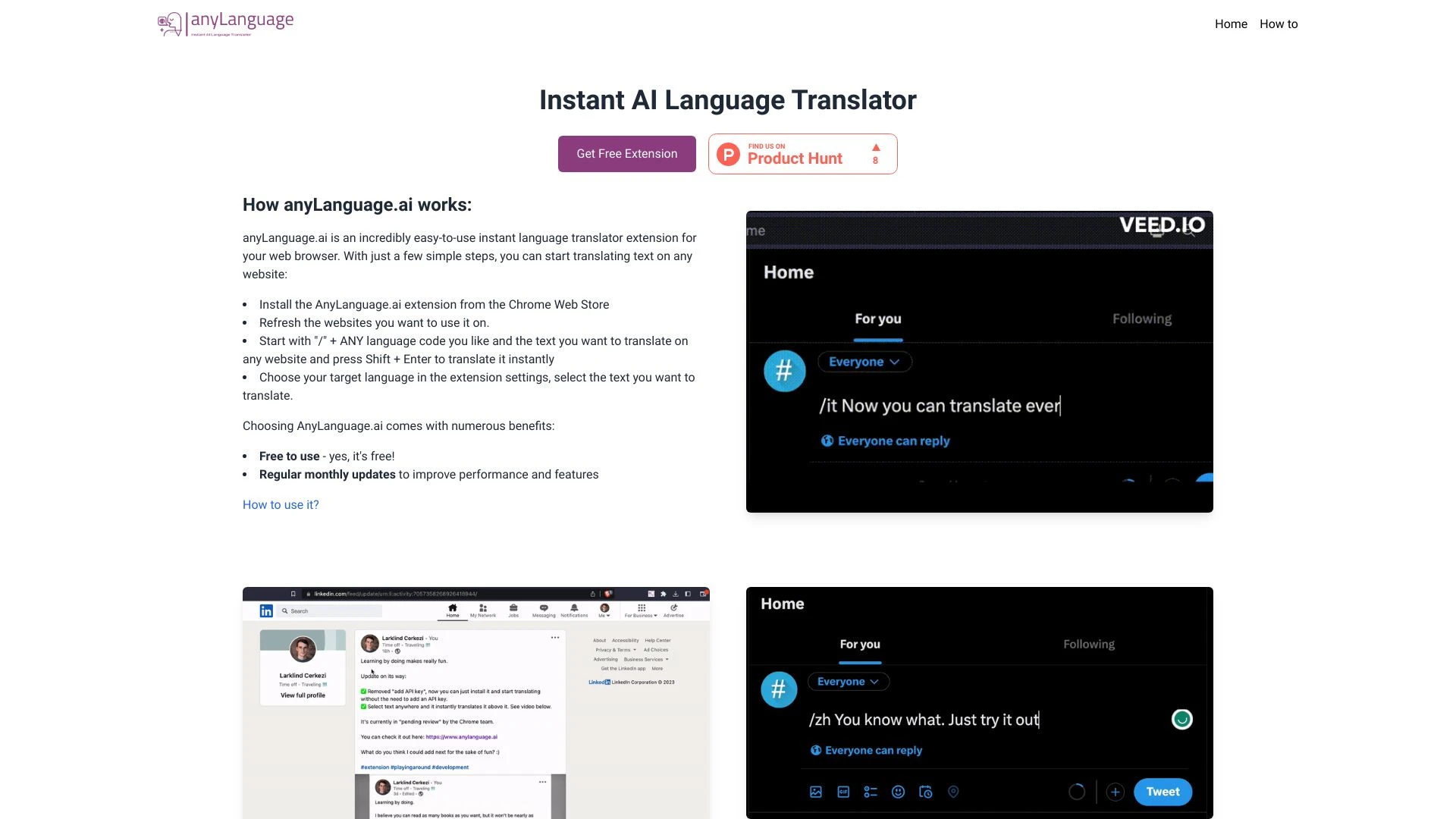 AnyLanguage.ai - AI Tool Ocean