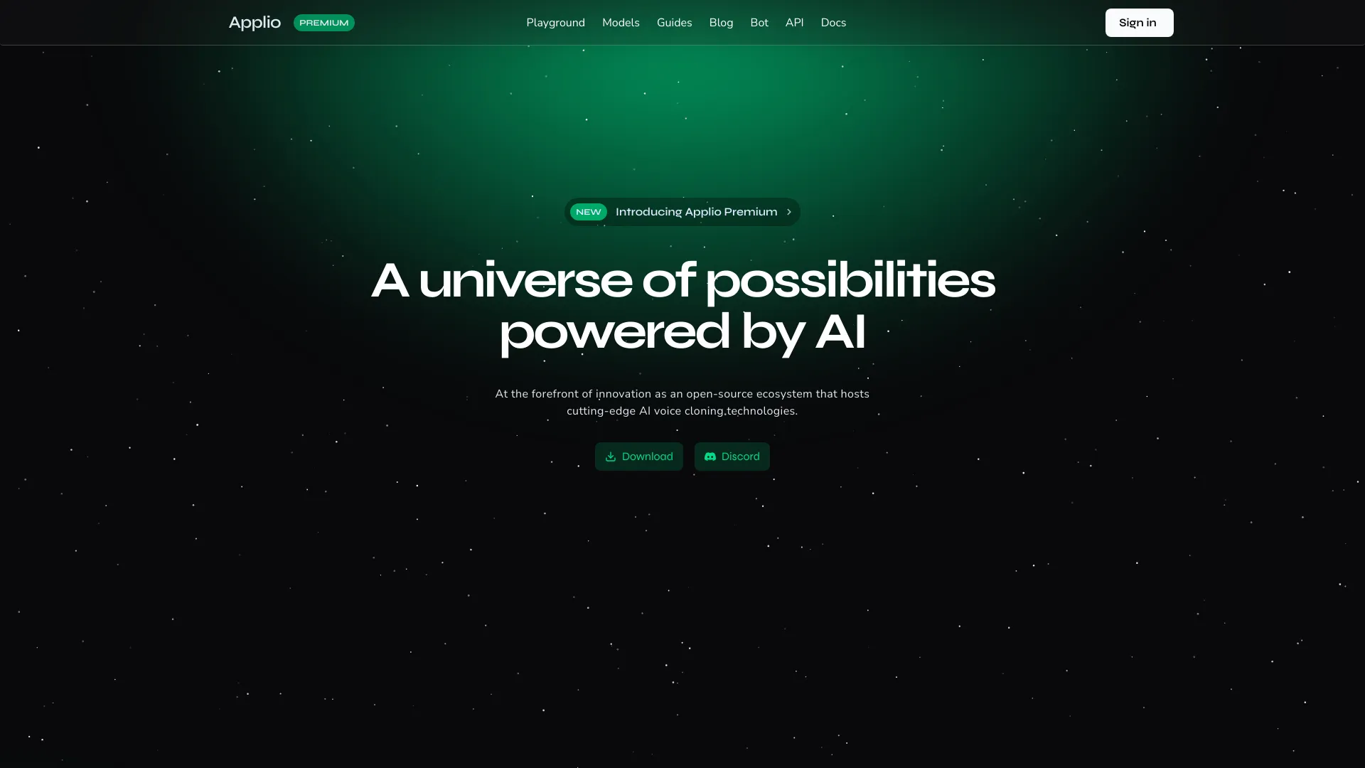 Applio - AI Tool Ocean