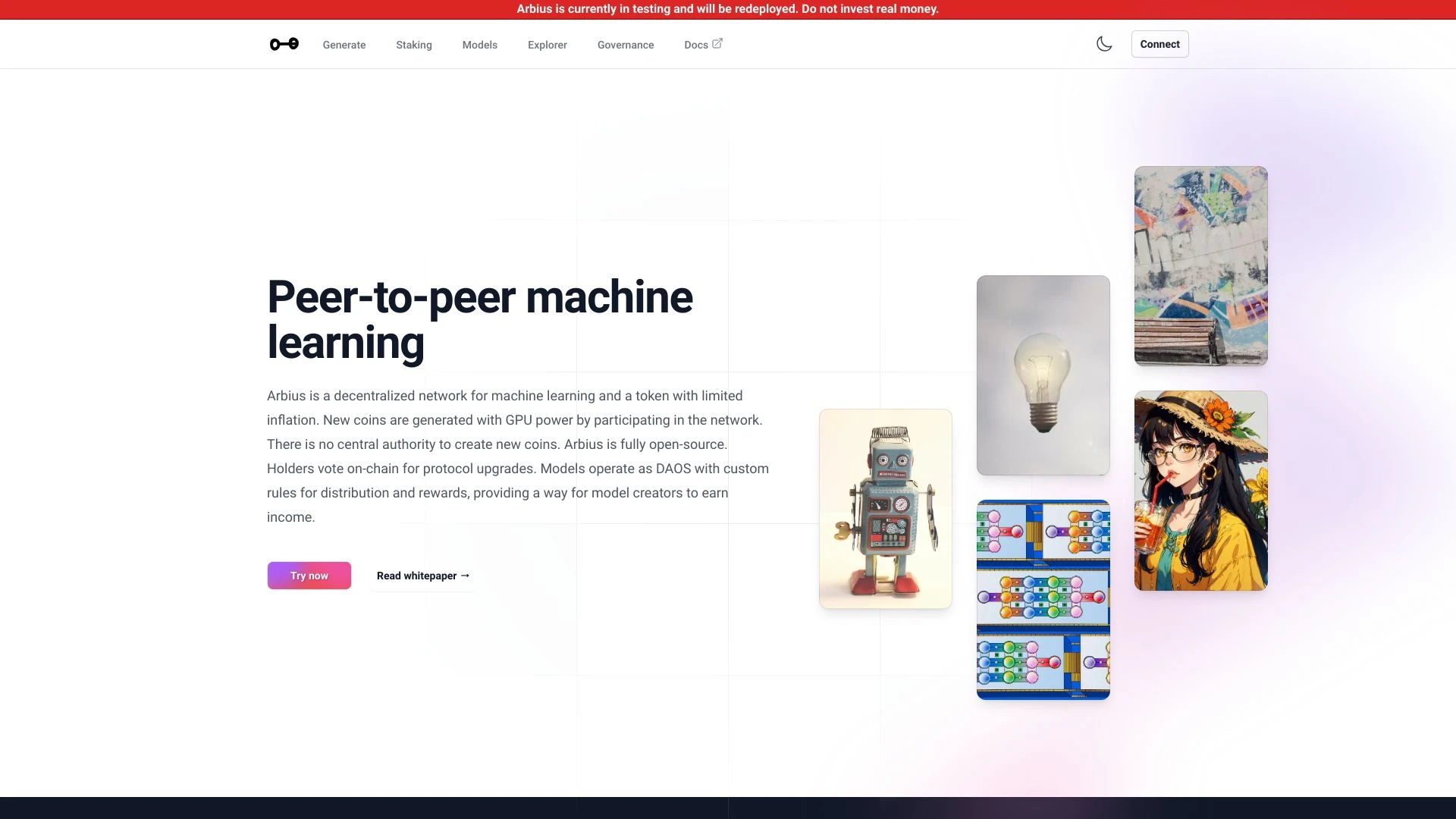 Arbius & Uniswap - AI Tool Ocean