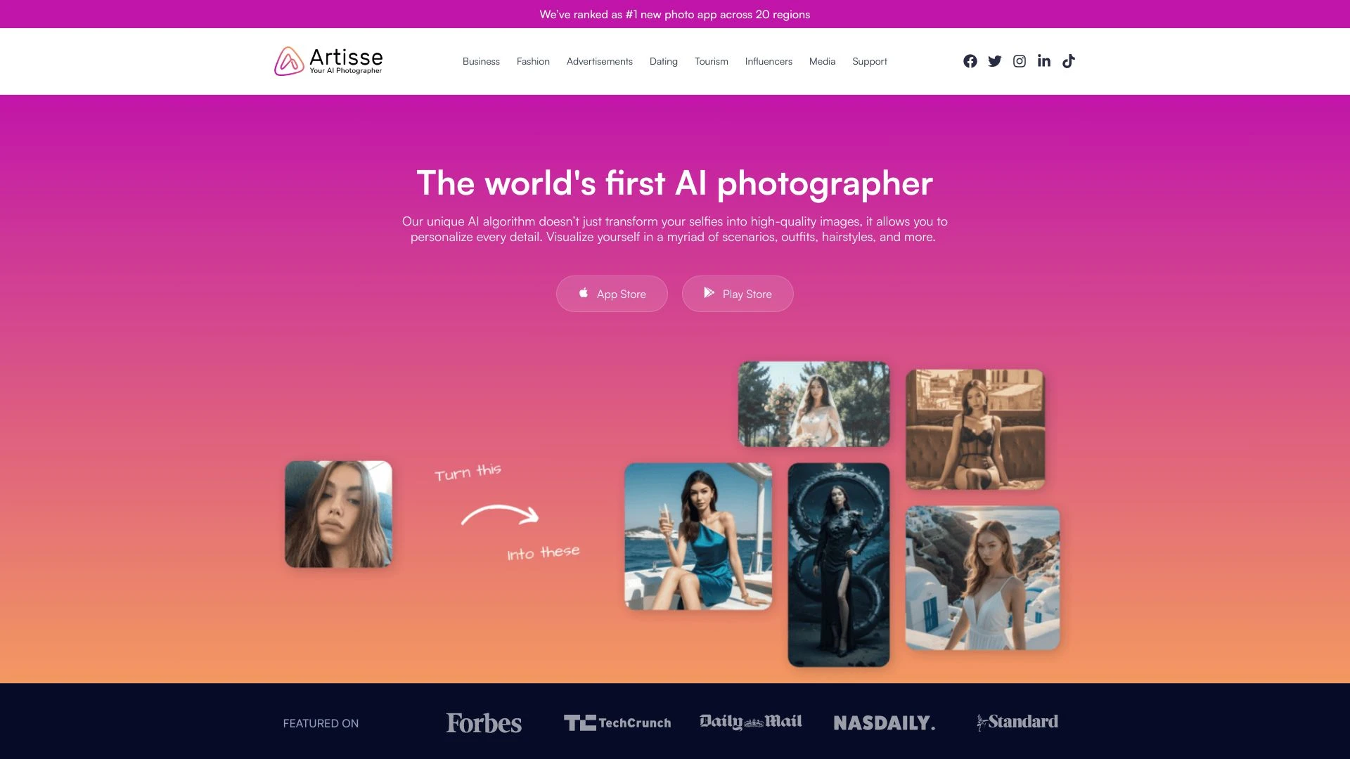 Artisse - AI Tool Ocean