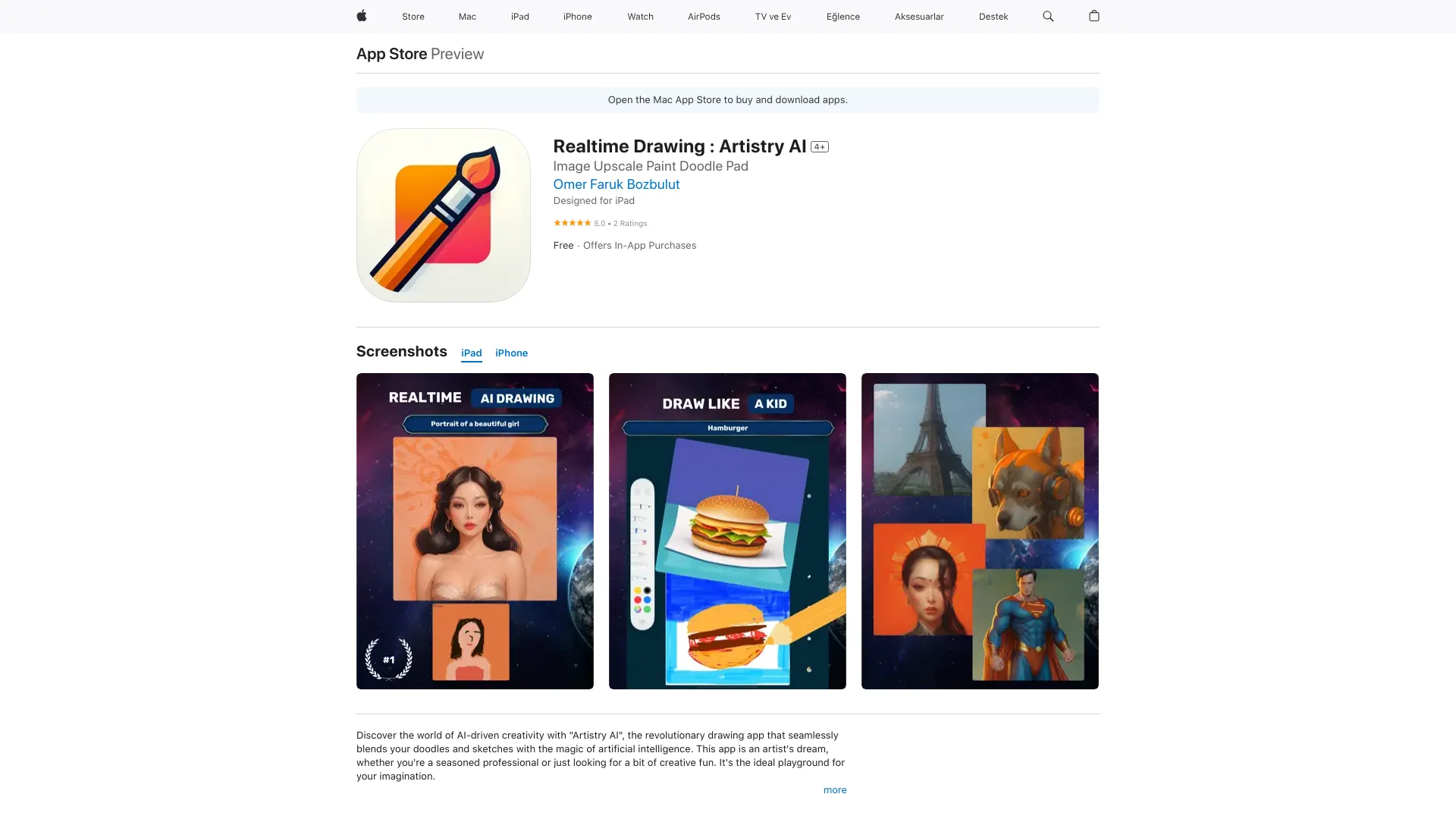 Artistry AI - AI Tool Ocean