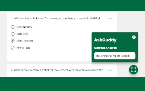 AskCuddy - Chrome Extension - AI Tool Ocean