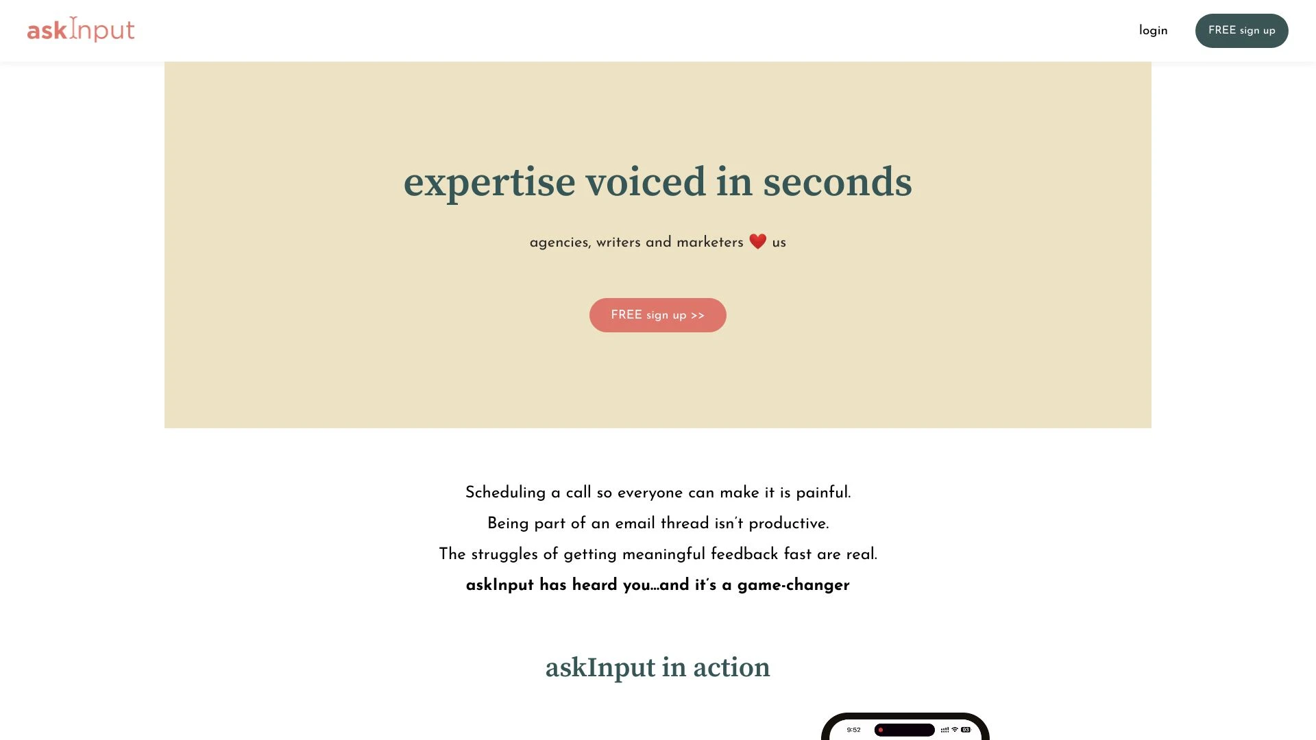 askInput - AI Tool Ocean