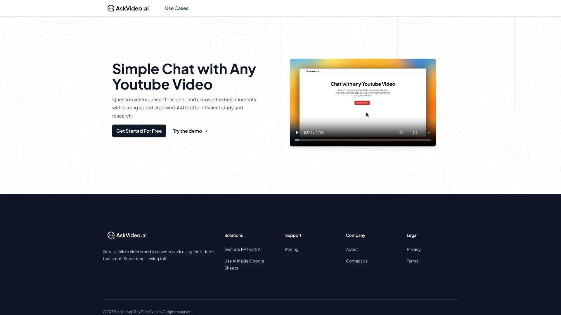 AskVideo.ai - AI Tool Ocean