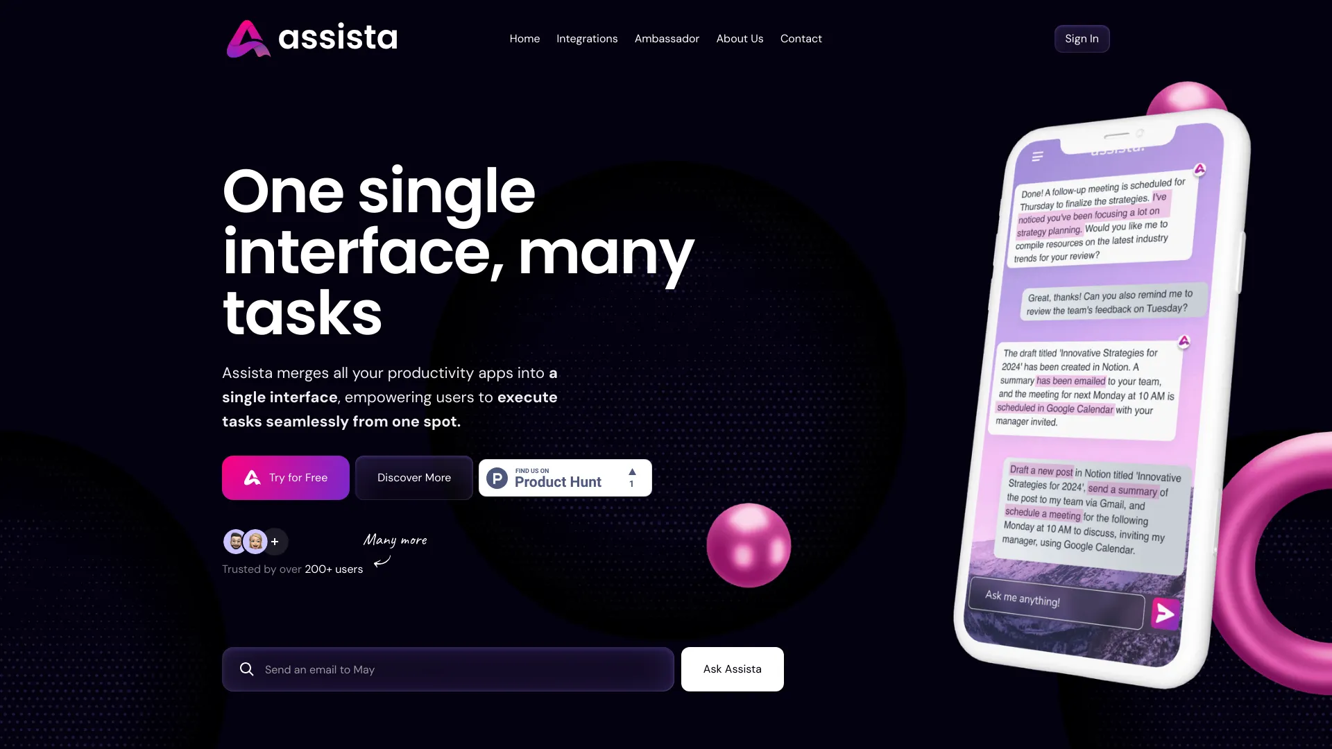 Assista AI - AI Tool Ocean
