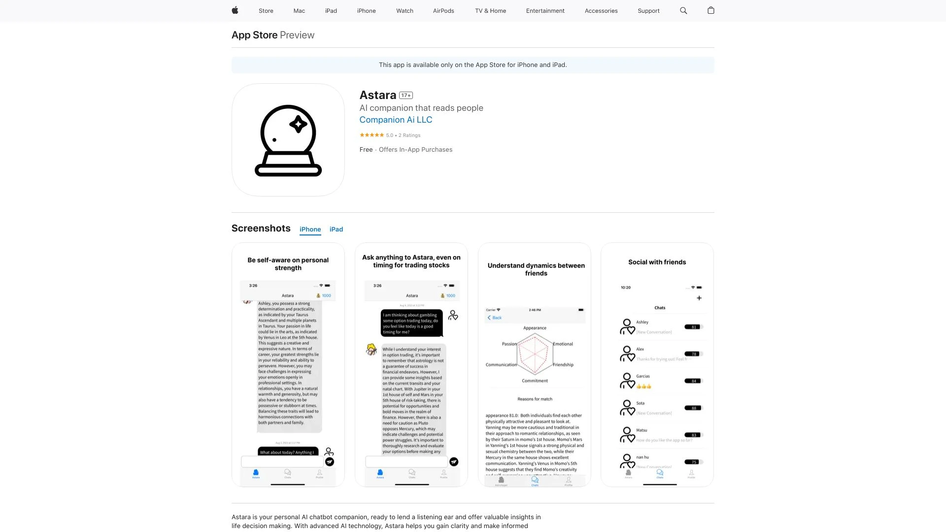 Astara - AI Tool Ocean