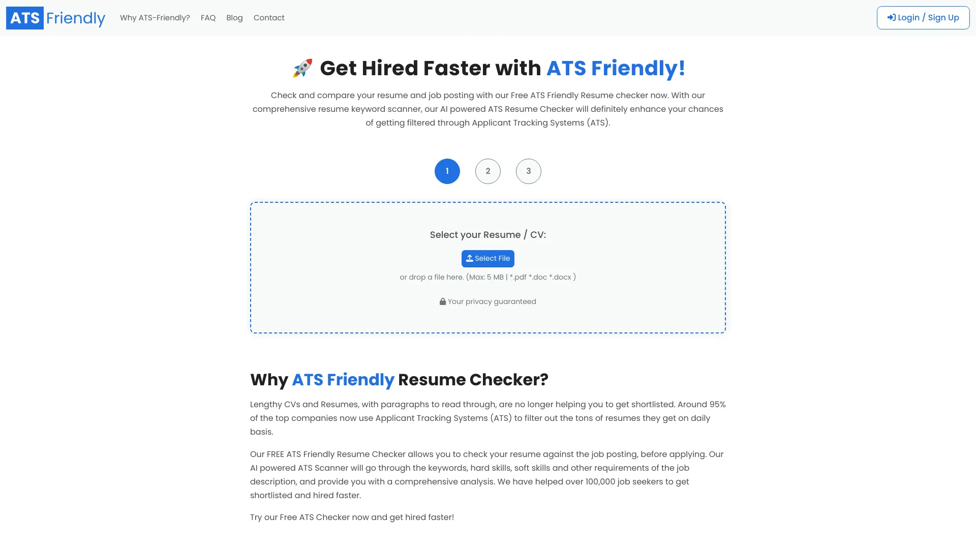 ATSFriendly.com - AI Tool Ocean