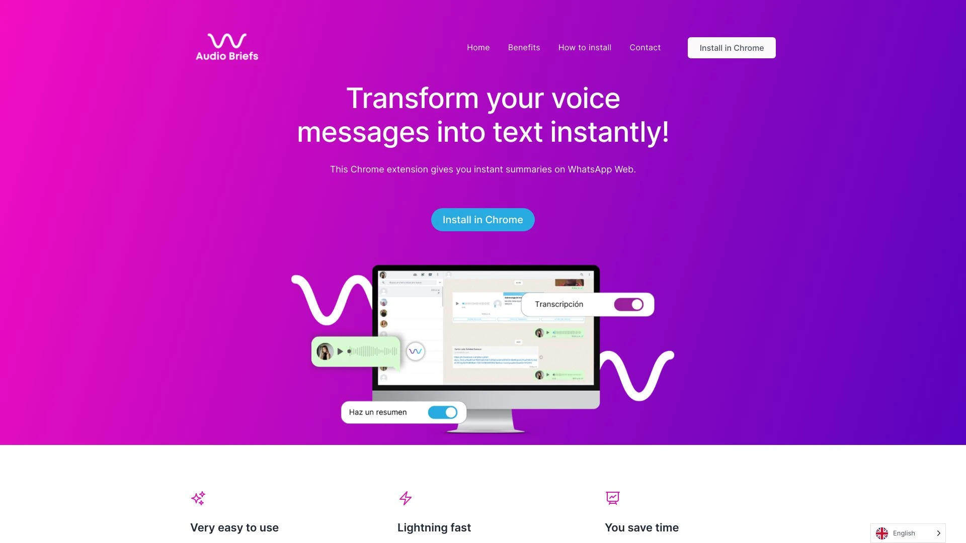 AudioBriefs - AI Tool Ocean