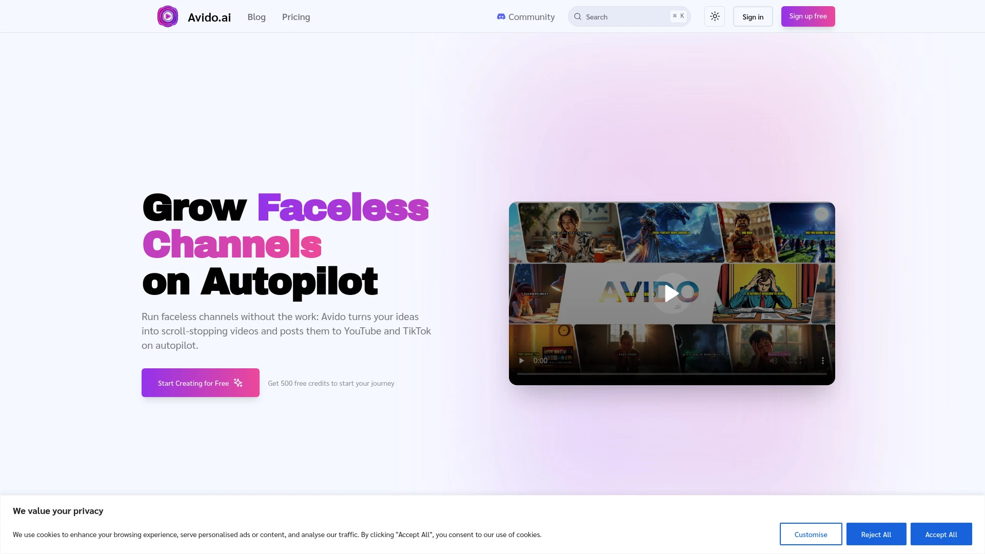 Avido.ai - AI Tool Ocean