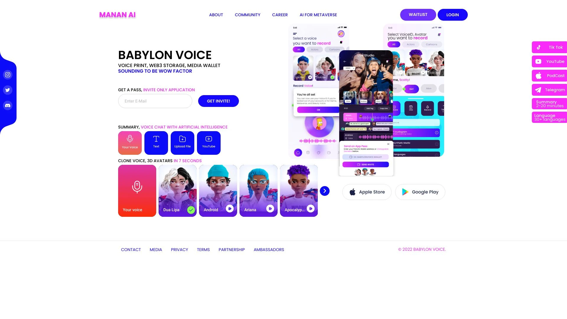 Babylon Voice - AI Tool Ocean