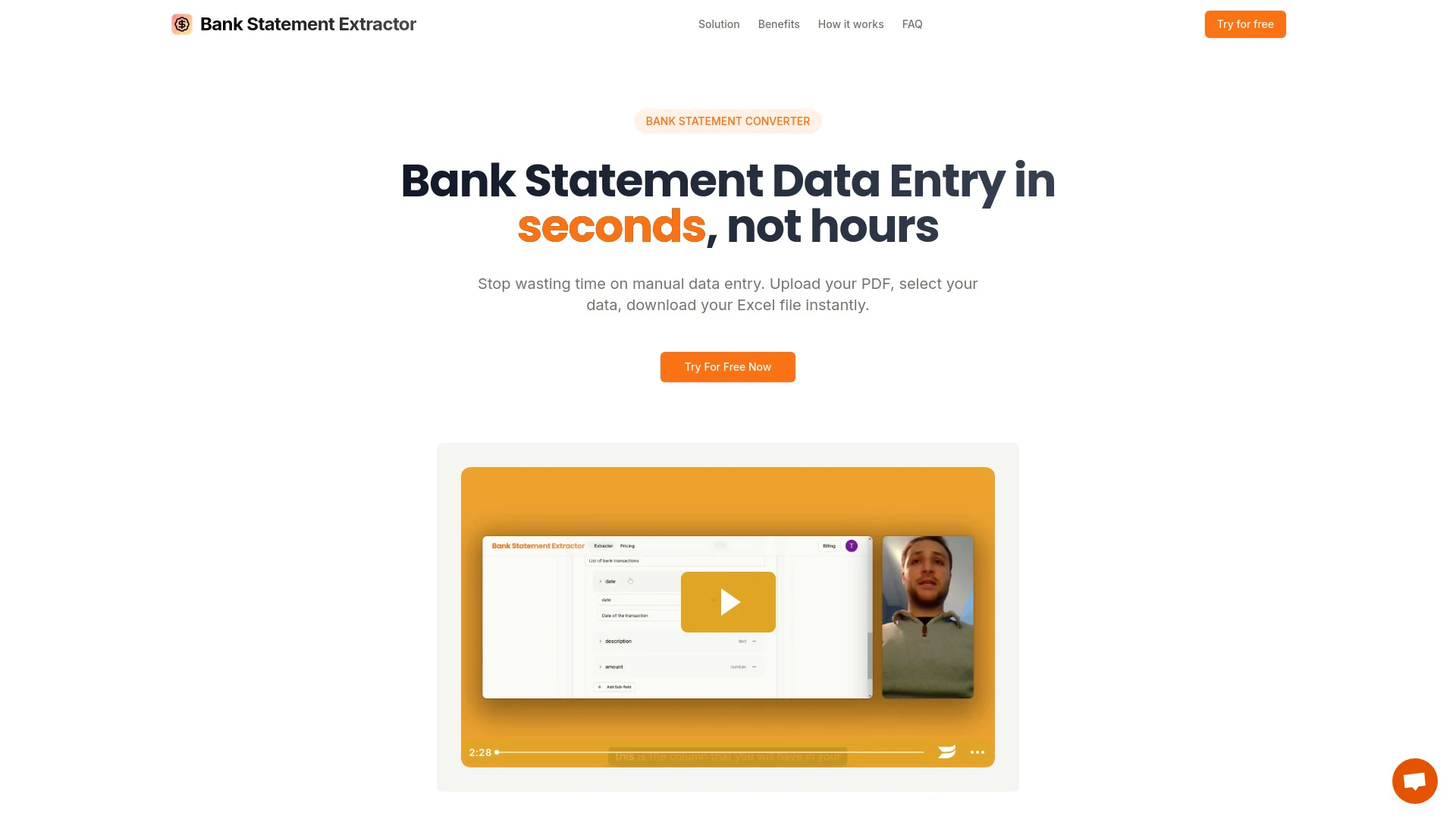 Bank Statement Extract - AI Tool Ocean