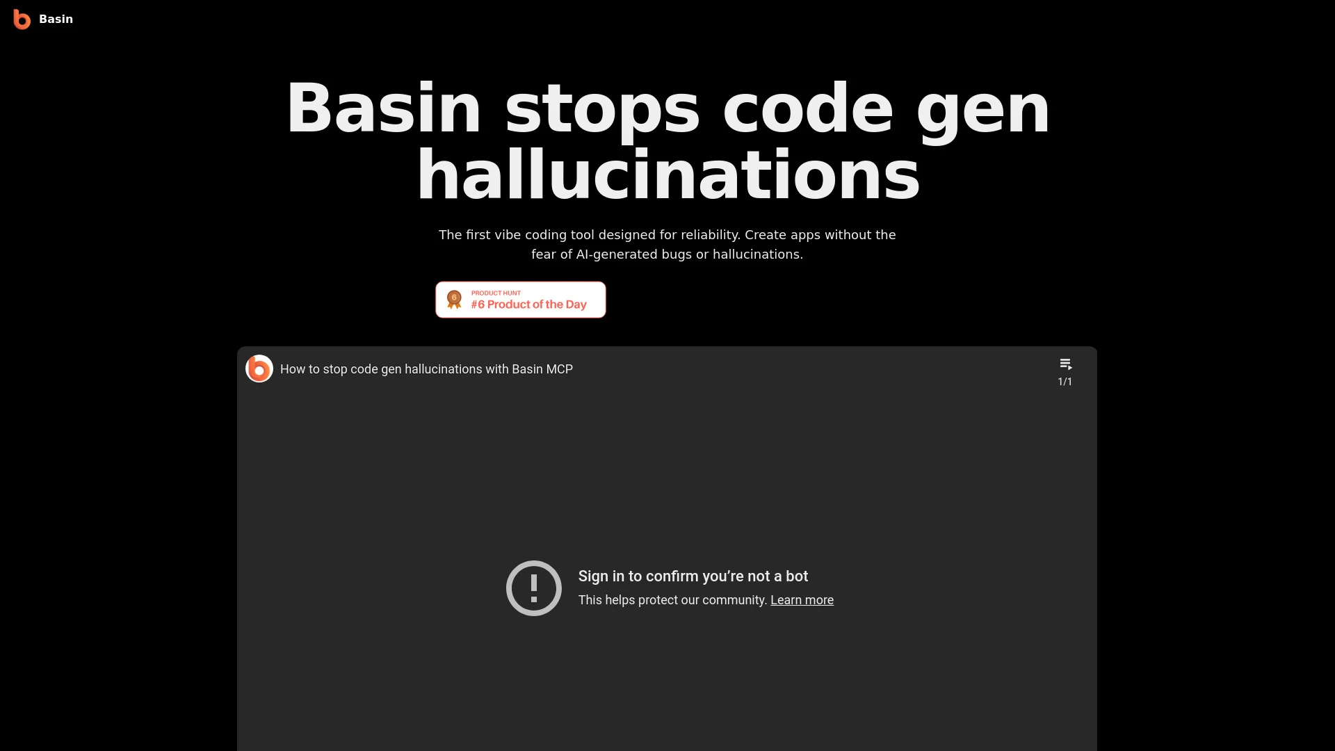 Basin MCP - AI Tool Ocean