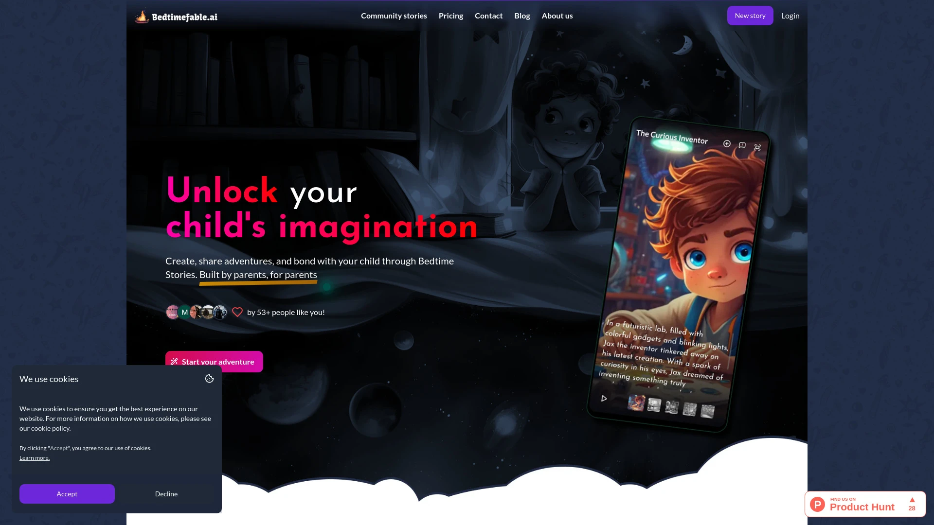 Bedtimefable.ai - AI Tool Ocean