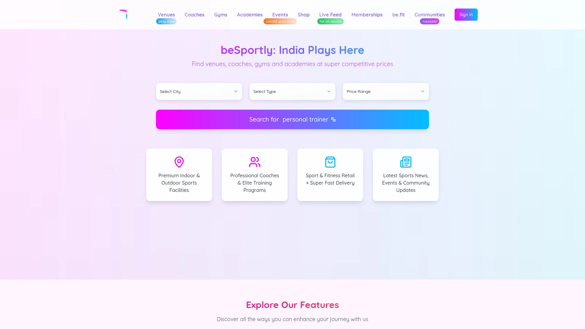 beSportly - AI Tool Ocean