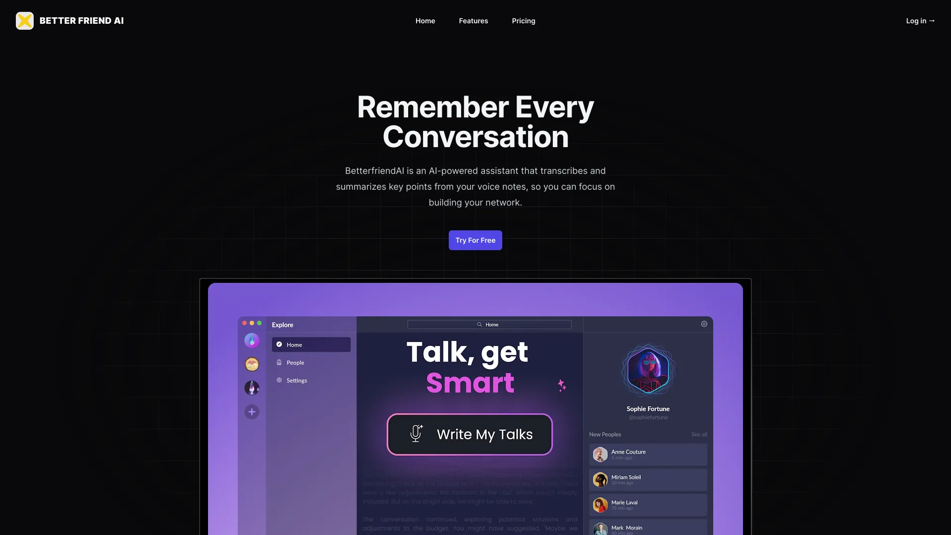 Better Friend AI - AI Tool Ocean