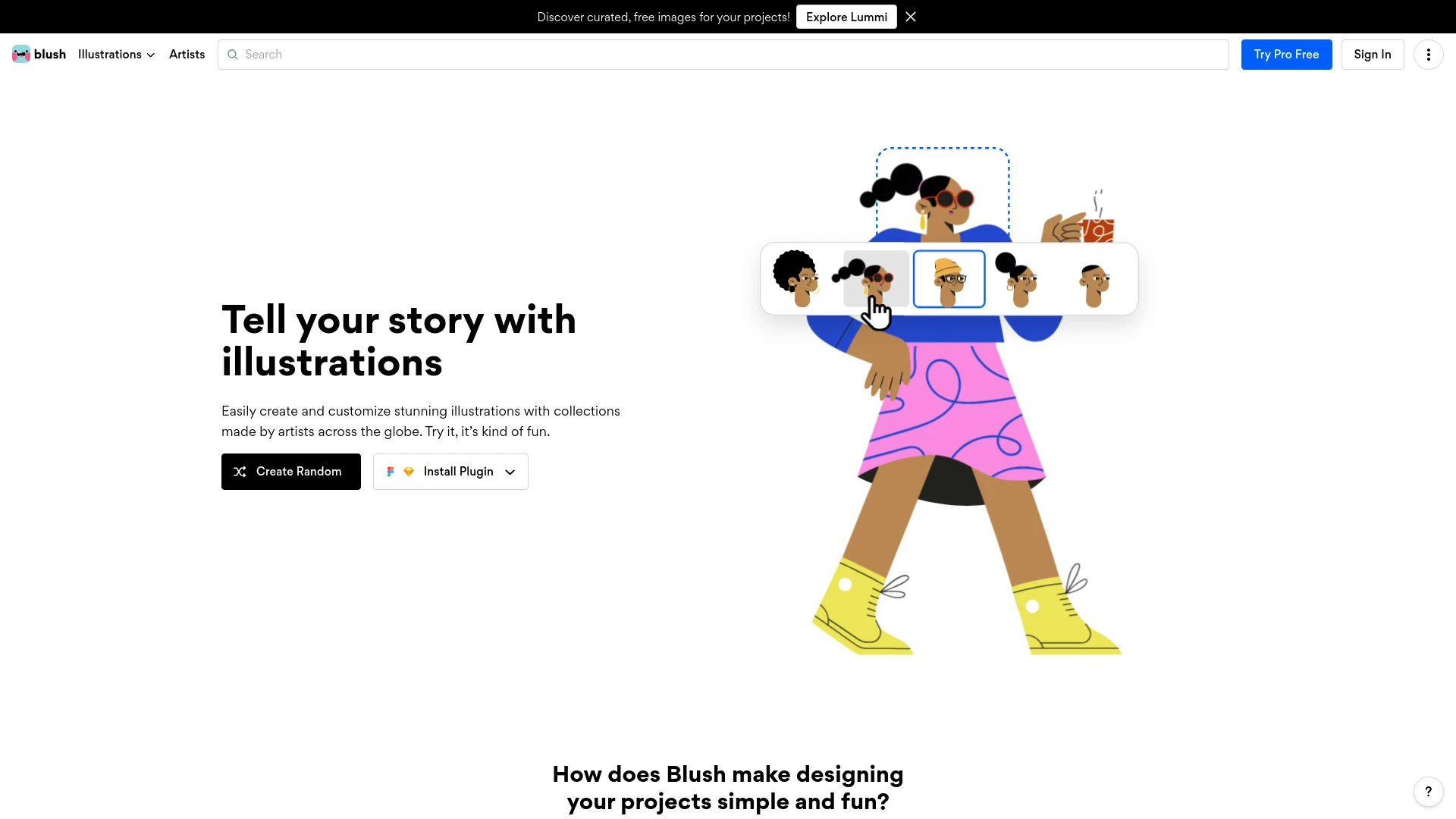 Blush - AI Tool Ocean