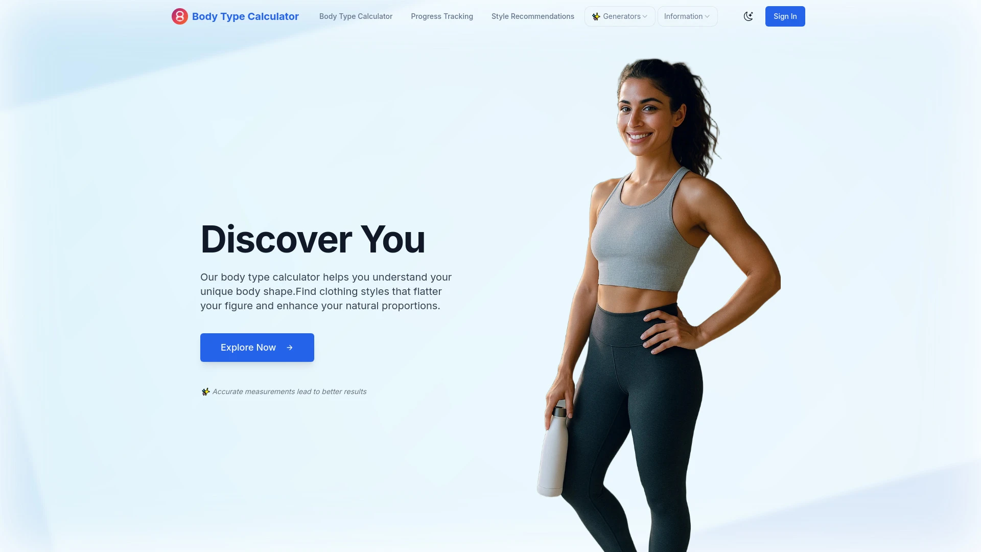 Body Type Calculator - AI Tool Ocean