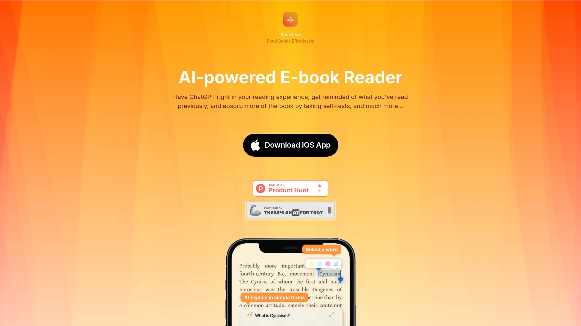 BookRead - AI Tool Ocean