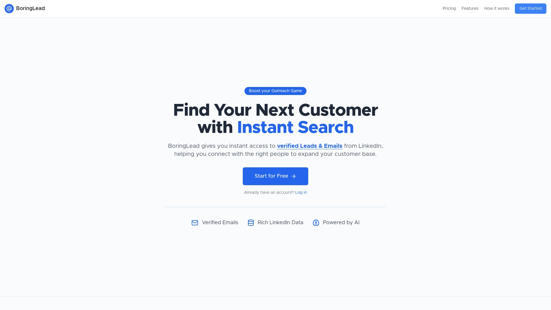 BoringLead - AI Tool Ocean