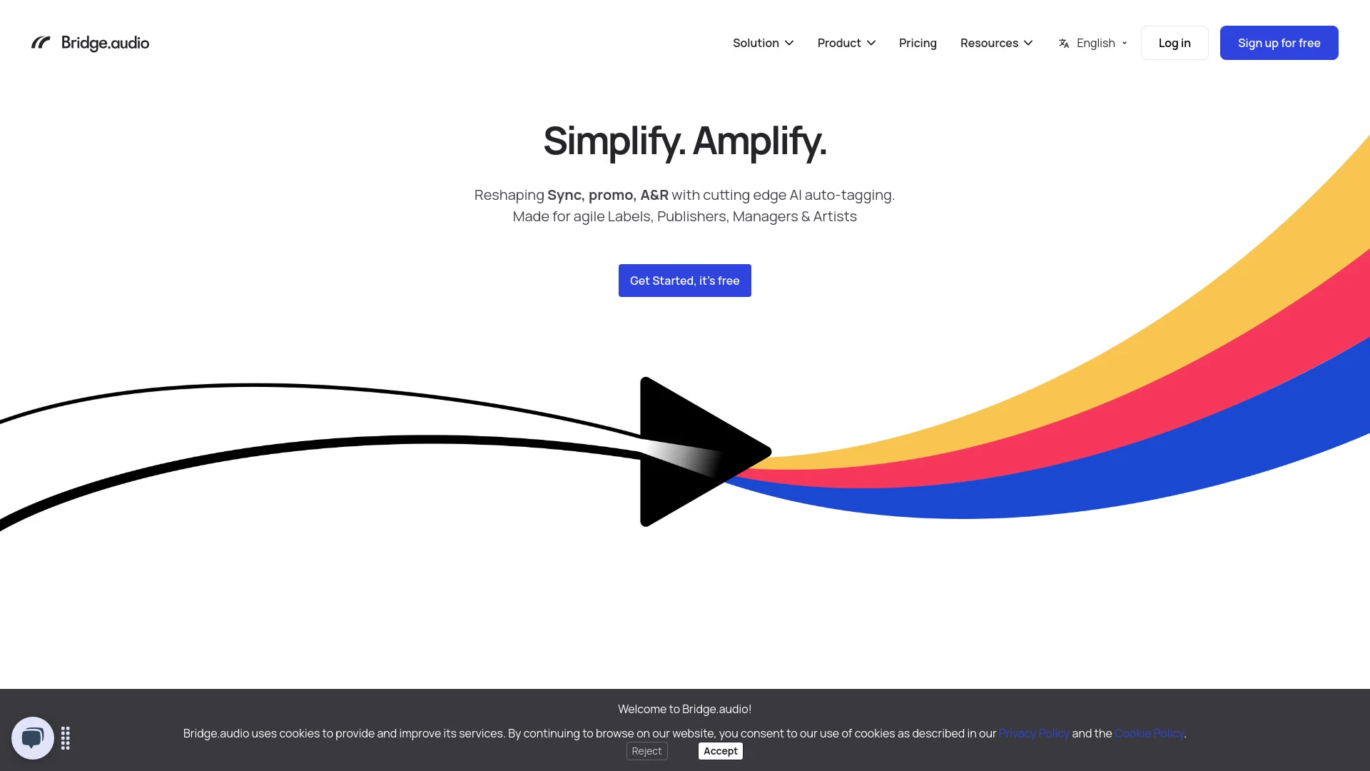 Bridge.audio - AI Tool Ocean