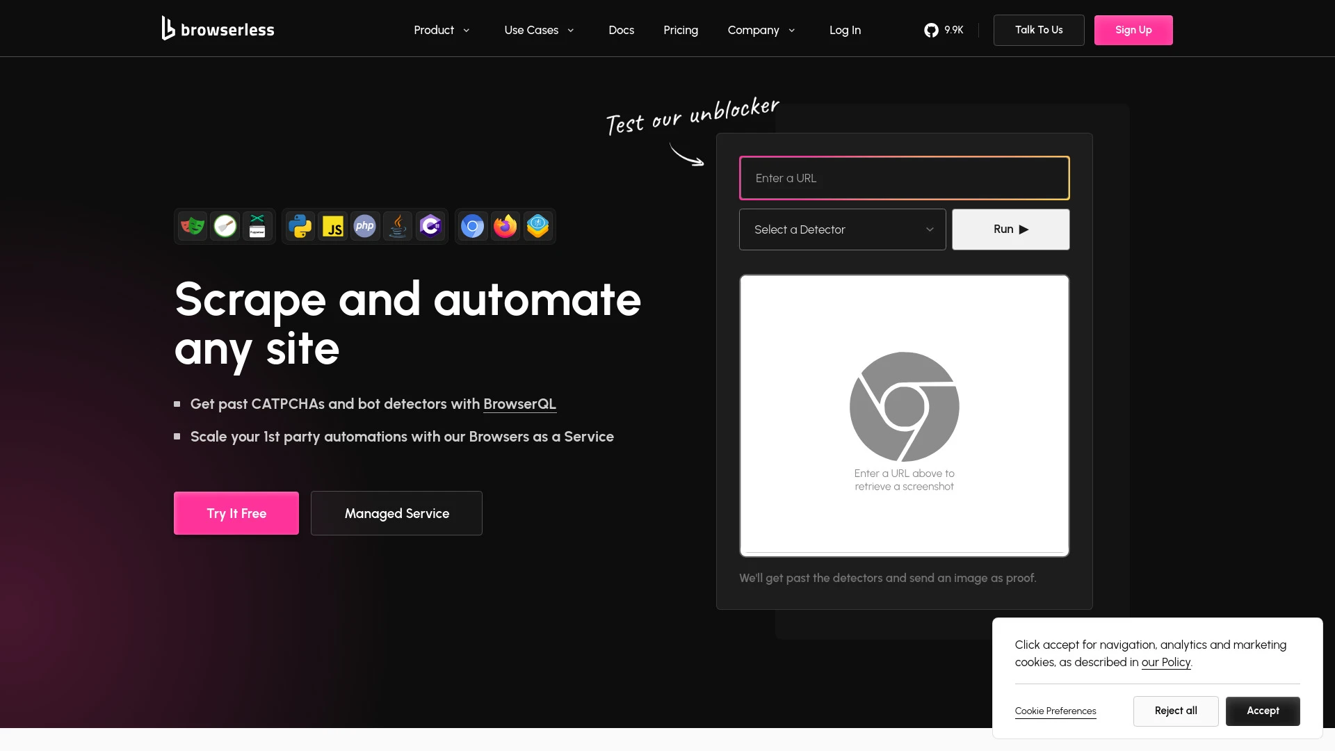 Browserless - AI Tool Ocean