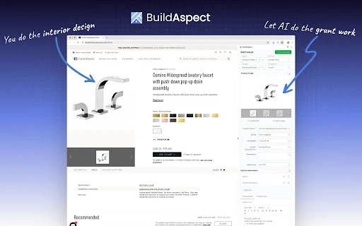 BuildAspect - Chrome Extension - AI Tool Ocean