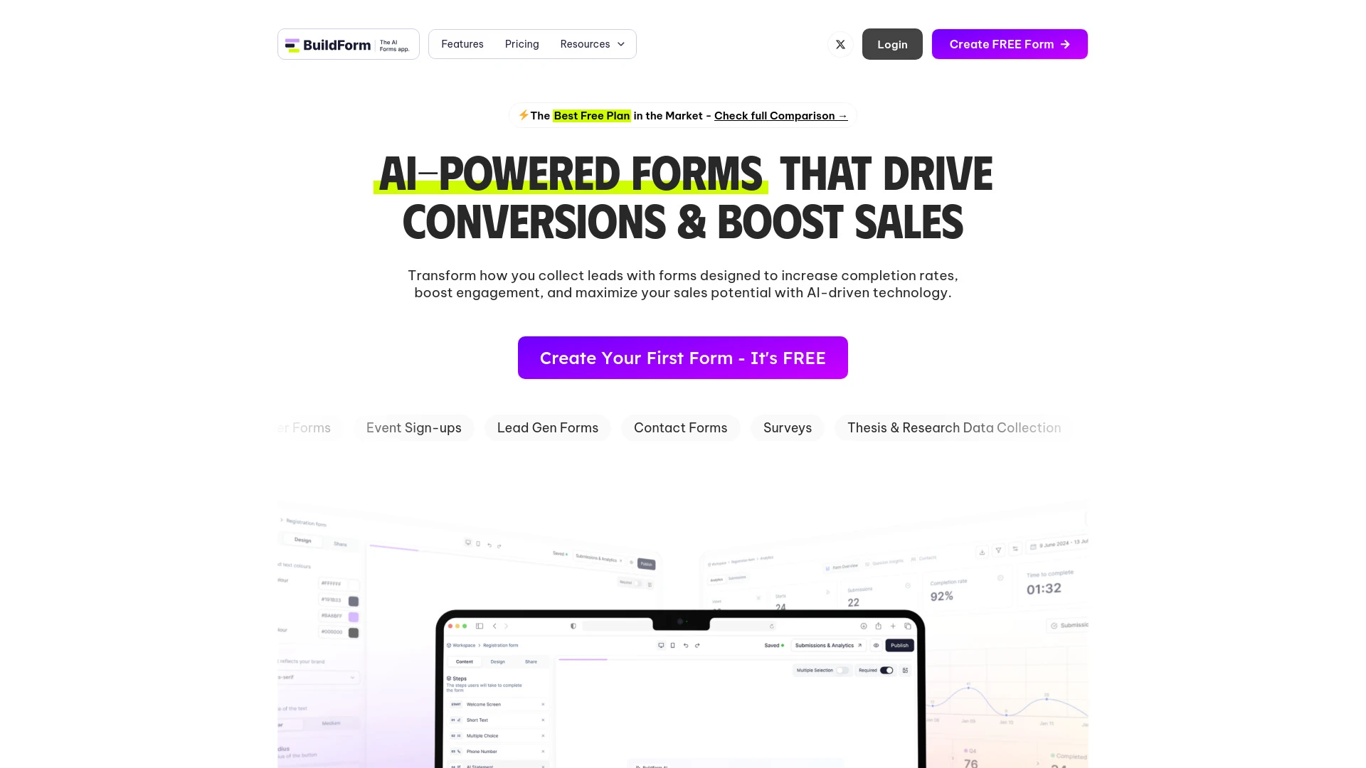 BuildForm - AI Tool Ocean