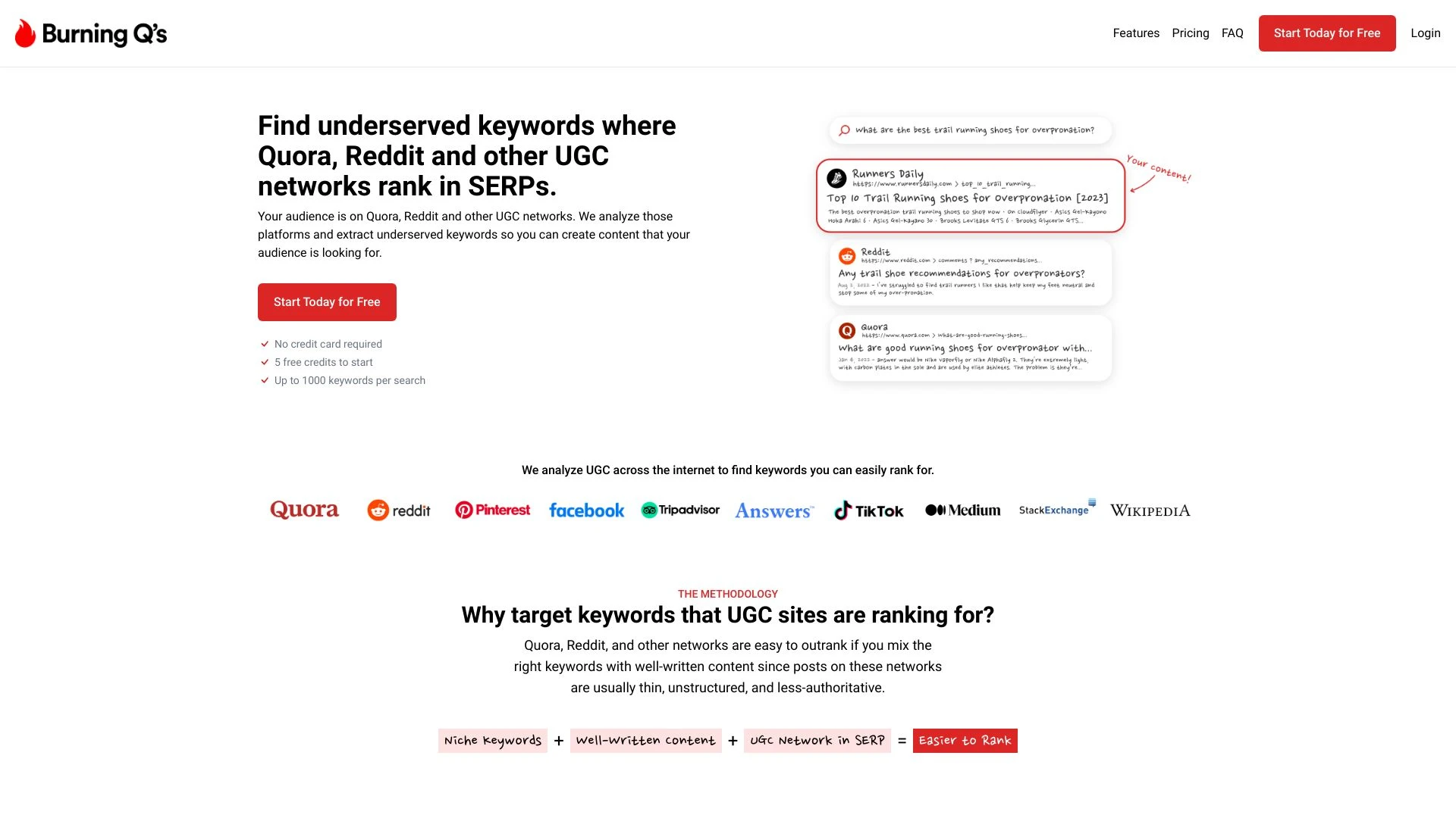 Burning Q's - AI Tool Ocean