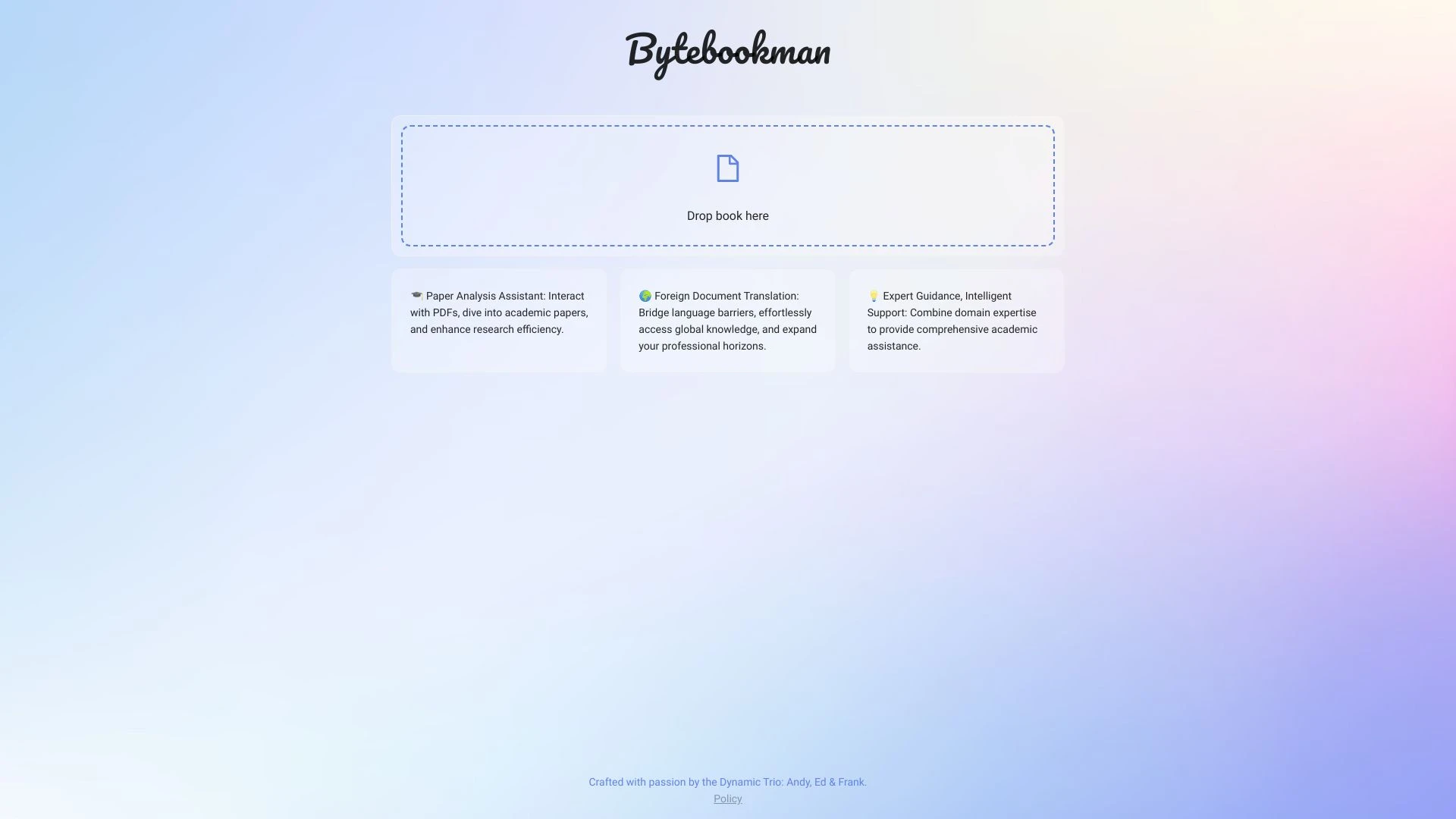 Bytebookman - AI Tool Ocean
