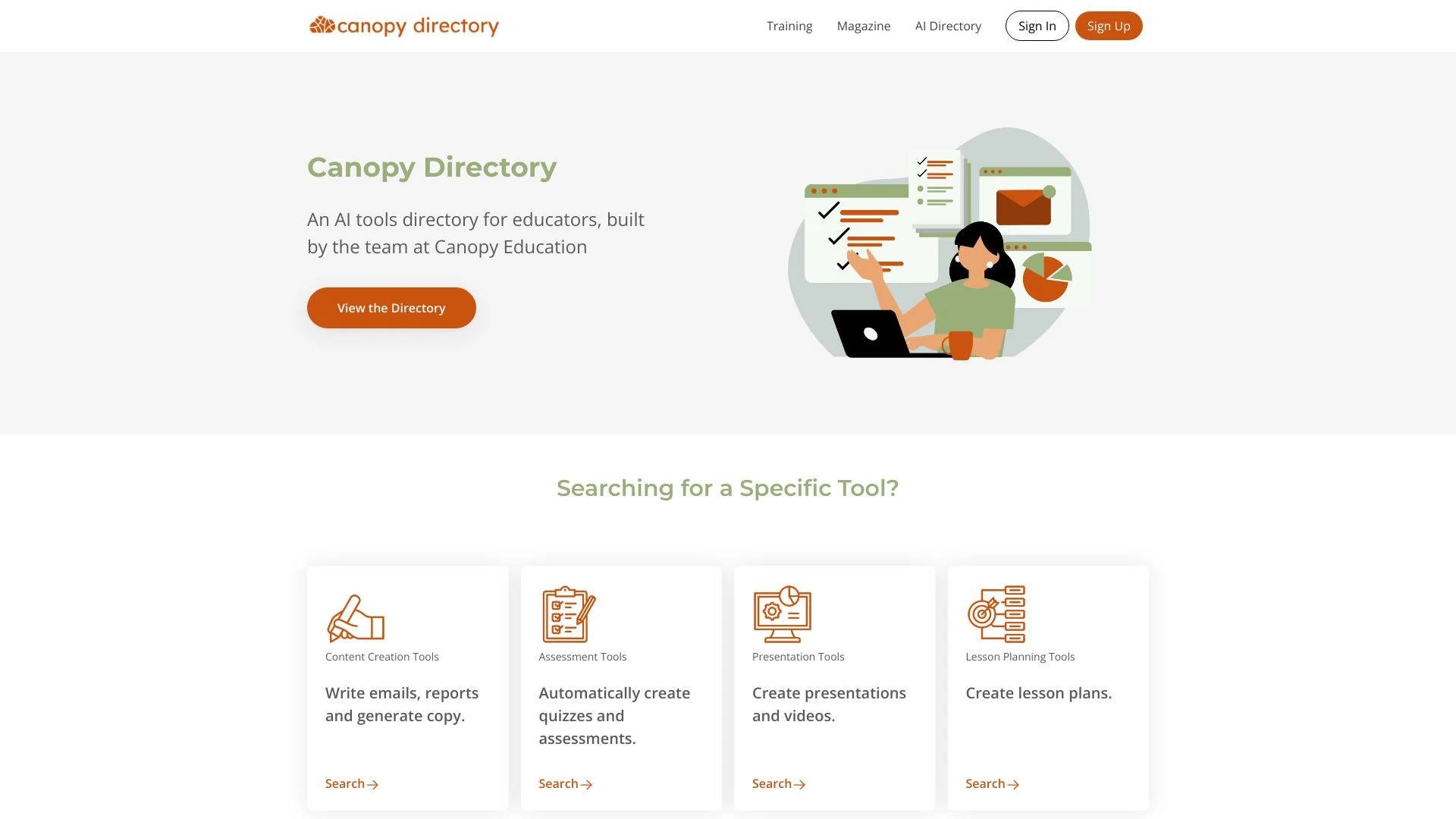 Canopy Directory - AI Tool Ocean