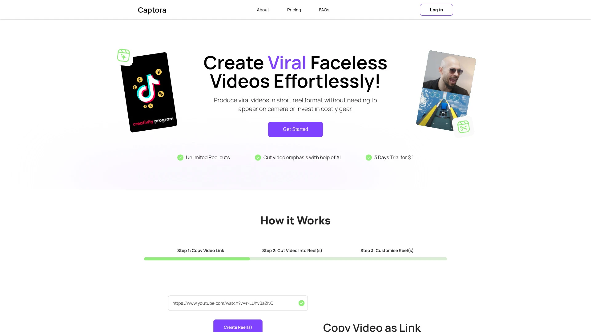 Captora AI - AI Tool Ocean
