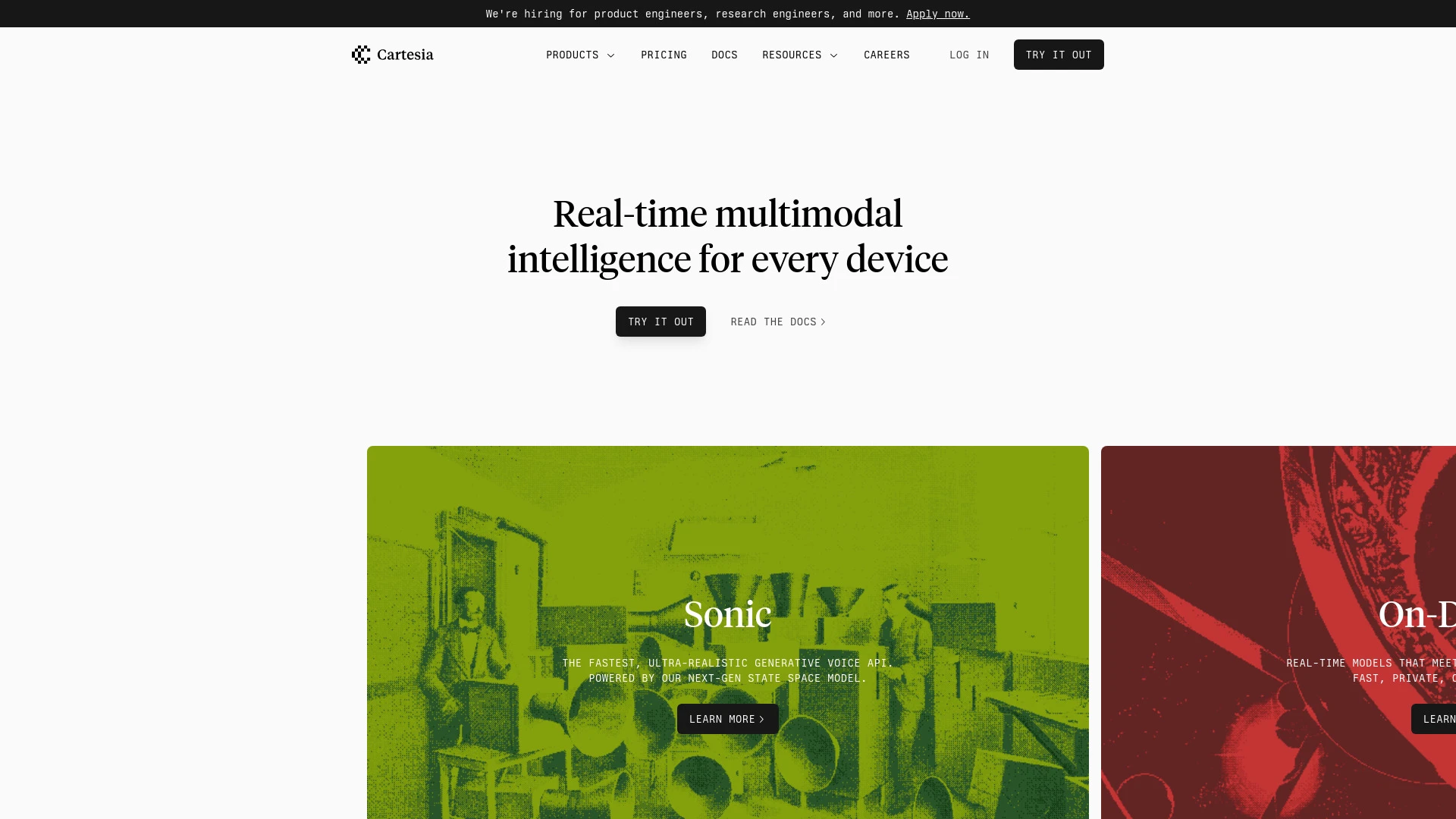 Cartesia - AI Tool Ocean