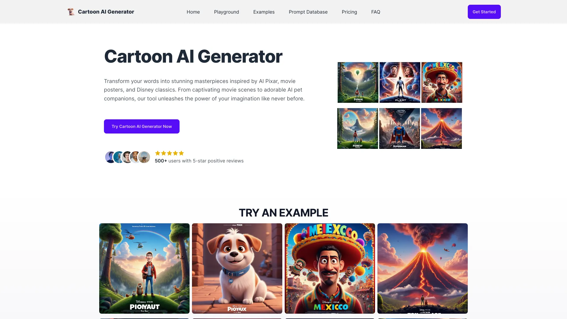 Cartoon AI Generator - AI Tool Ocean